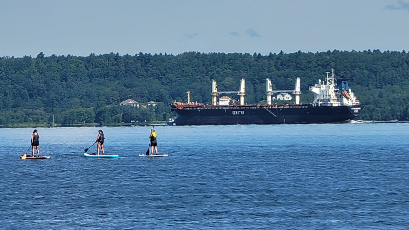 Vue au fleuve : crdit photo Jose Doyon